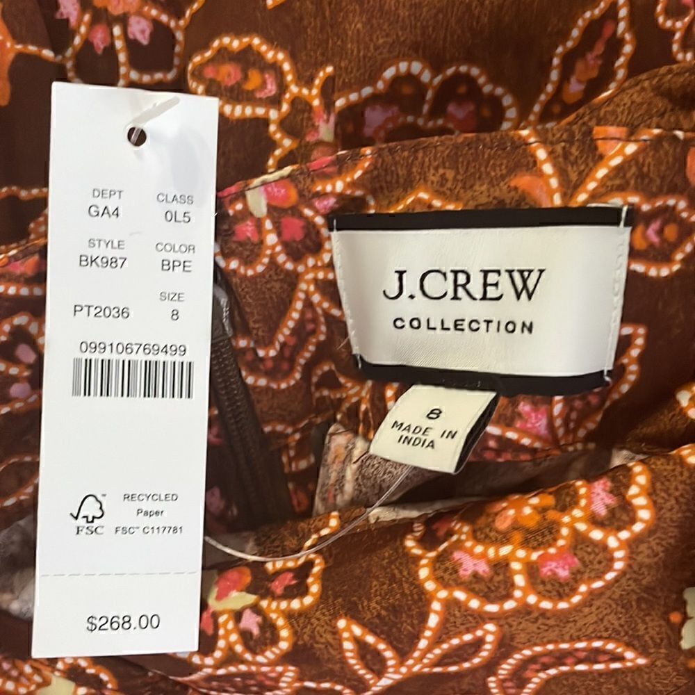 ❤️NWT J. Crew Collection Cotton Dress | Sz.8 - Picture 8 of 8